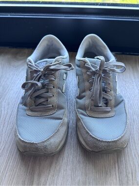New Balance Women's Lace-Up Sneakers in Gray